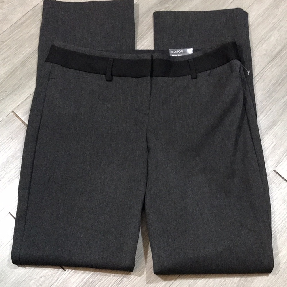 Express Nwt “Editor” Barely Boot Charcoal Gray St… - image 6